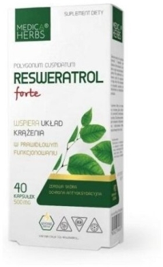 Medica Herbs Resweratrol Forte 40 kapsułek