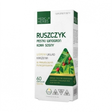 Medica Herbs Ruszczyk 60 kapsułek