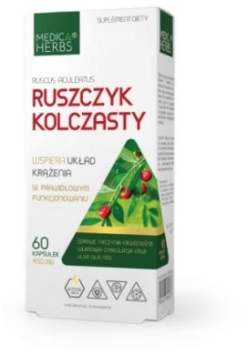 Medica Herbs Ruszczyk Kolczasty 60 kapsułek