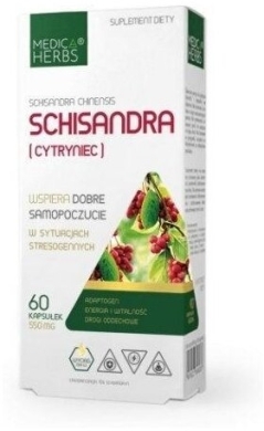 Medica Herbs Schisandra (Cytryniec) 60 kapsułek