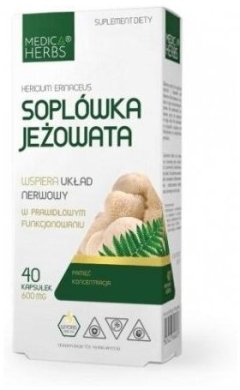 Medica Herbs Soplówka Jeżowata 40 kapsułek
