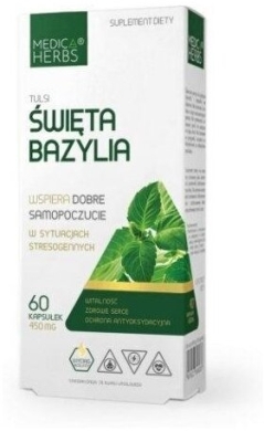 Medica Herbs Święta bazylia 60 kapsułek