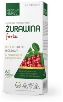Medica Herbs Żurawina forte 60 kapsułek