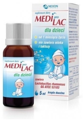 Mediprolac dla dzieci krople 5 ml