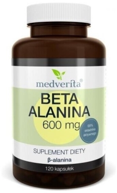 Medverita Beta Alanina 600 mg 120 kapsułek