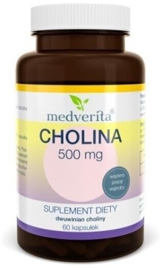 Medverita Cholina 500 mg 60 kapsułek
