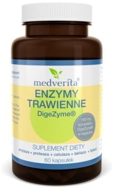 Medverita Enzymy trawienne 60 kapsułek