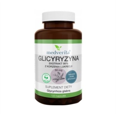 Medverita Glicyryzyna 120 kapsułek