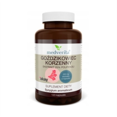 Medverita Goździkowiec korzenny 120 kapsułek