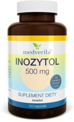 Medverita Inozytol 500 mg 120 kapsułek