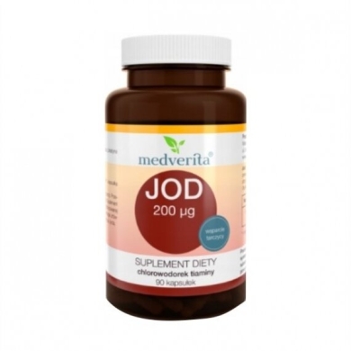 Medverita Jod 200 uq 90 kapsułek