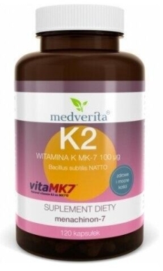 Medverita K2 100 uq 120 kapsułek