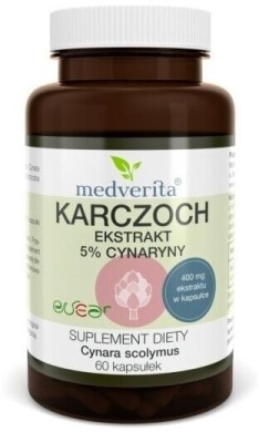 Medverita Karczoch ekstrakt 5% z cynaryny 60 kapsułek