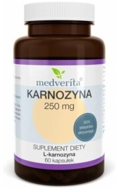 Medverita Karnozyna 250 mg 60 kapsułek