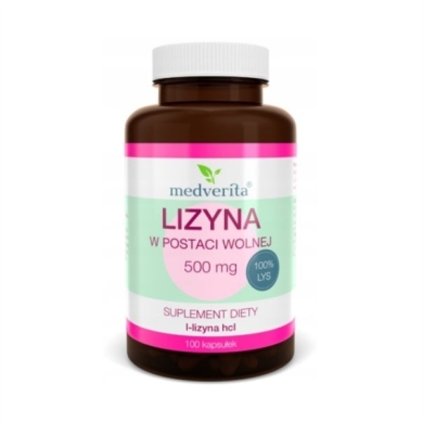 Medverita Lizyna 100 kapsułek