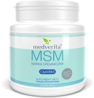Medverita MSM OptiMSM siarka organiczna 400 g