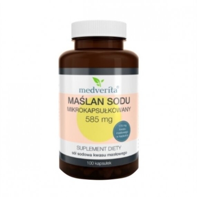 Medverita Maślan sodu 100 kapsułek