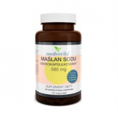 Medverita Maślan sodu 50 kapsułek