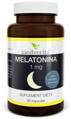 Medverita Melatonina 1 mg 90 kapsułek