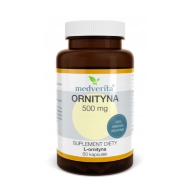Medverita Ornityna 500 mg 60 kapsułek
