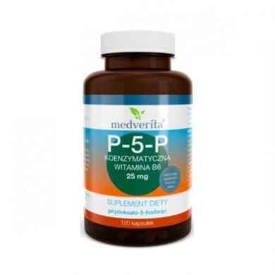 Medverita P-5-P 25 mg 120 kapsułek