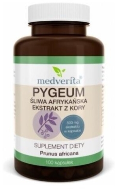 Medverita Pygeum śliwa afrykańska 100 kapsułek