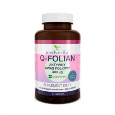 Medverita Q-Folian 120 kapsułek
