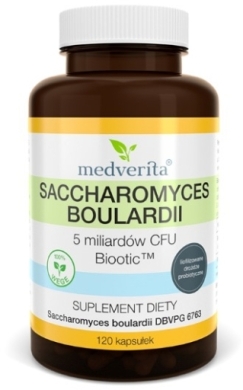 Medverita Saccharomyces Boulardii 120 kapsułek