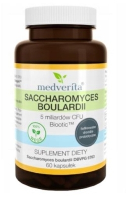 Medverita Saccharomyces Boulardii 60 kapsułek