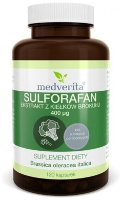 Medverita Sulforafan 400 ug 120 kapsułek