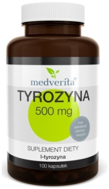 Medverita Tyrozyna 500 mg 100 kapsułek