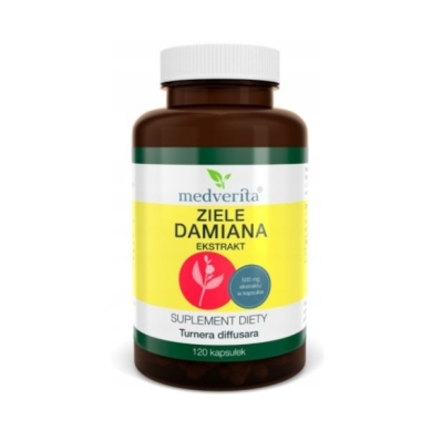 Medverita Ziele Damiana 120 kapsułek