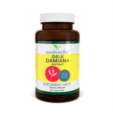 Medverita Ziele Damiana 60 kapsułek
