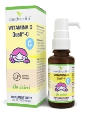 Medverita witamina C Quali-C dla dzieci 30 ml