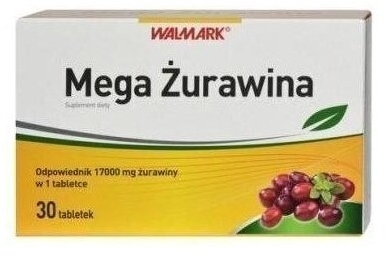 Mega Żurawina Walmark 30 tabletek 