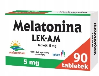 Melatonina LEK-AM tabletek 5 mg 90 tabletek