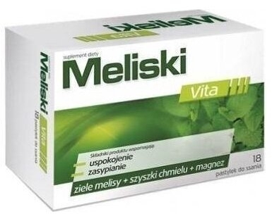 Meliski 18 pastylek do ssania