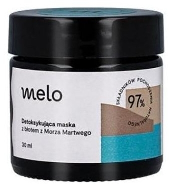 Melo detoksykująca maska z błotem z Morza Martwego 30 ml