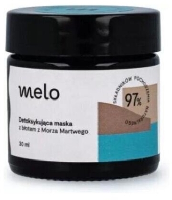 Melo detoksykujący peeling z błotem z Morza Martwego 200 ml