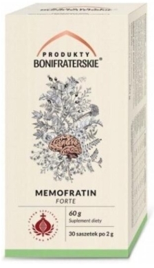 Memofratin Forte zioła do zaparzania Produkty Bonifraterskie 30 saszetek