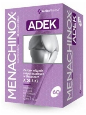 Menachinox ADEK 60 kapsułek