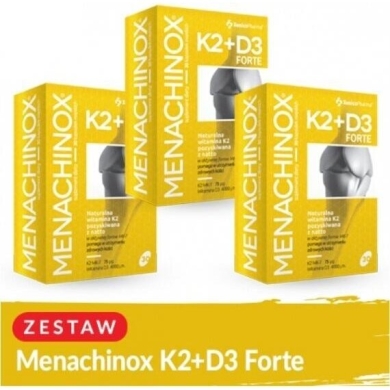 Menachinox K2+D3 Forte 3x30 kapsułek 