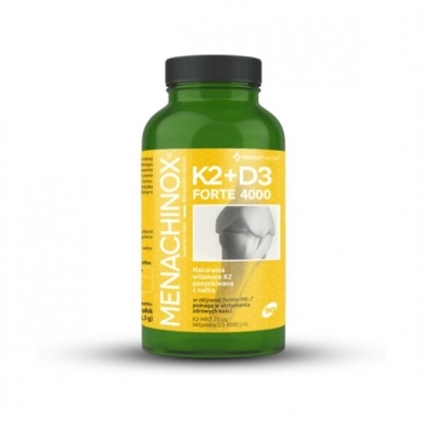 Menachinox K2+D3 Forte 90 kapsułek miękkich