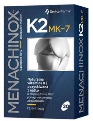 Menachinox K2 MK-7 30 kapsułek