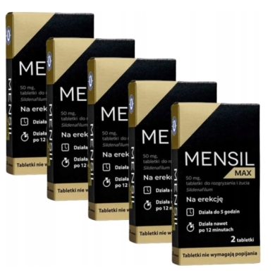 Mensil Max 50 mg 2 tabletki Zestaw: 5x2 tabletki