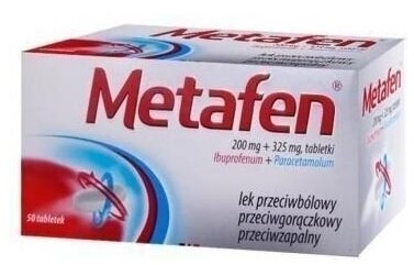 Metafen 0,2g+0,325g 50 tabletek