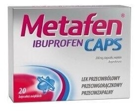 Metafen Ibuprofen Caps 20 kapsułek
