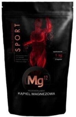 Mg12 SPORT Płatki magnezowe do kąpieli 1kg