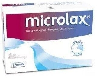 Microlax 5ml 12 pojemników