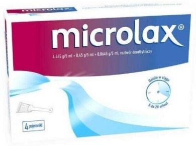 Microlax 5ml 4 pojemniki
